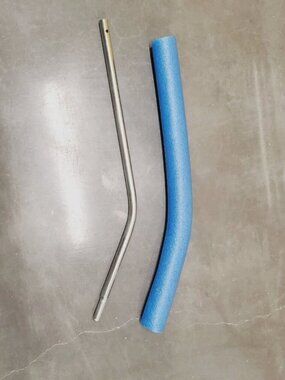 7ft My First Trampoline, Curved Frame Tube with Foam (Replacement Part)